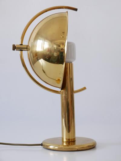  Gebr der Cosack Exceptional Mid Century Modern Brass Table Lamp by Gebr der Cosack Germany 1960s
