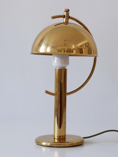  Gebr der Cosack Exceptional Mid Century Modern Brass Table Lamp by Gebr der Cosack Germany 1960s