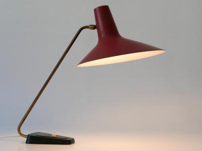  Gebr der Cosack Exceptional Mid Century Modern Table Lamp by Gebr der Cosack Germany 1950s