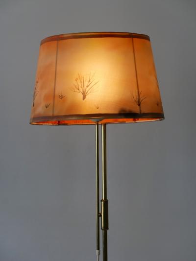  Gebr der Cosack Mid Century Modern Telescopic Floor Lamp by Gebr der Cosack Germany 1950s