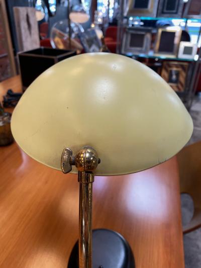  Gebr der Cosack Table Lamp Light Yellow by Gebr der Cosack Germany 1950s