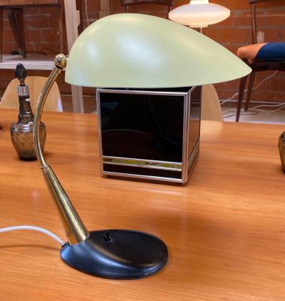  Gebr der Cosack Table Lamp Light Yellow by Gebr der Cosack Germany 1950s