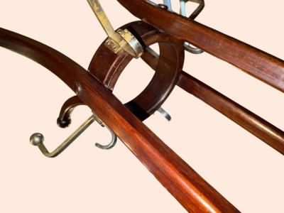  Gebr der Thonet Vienna GmbH Gebr der Thonet Austrian Bentwood Coat and Umbrella Stand circa 1905