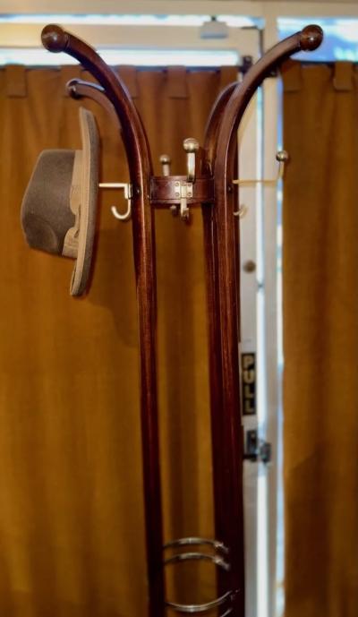  Gebr der Thonet Vienna GmbH Gebr der Thonet Austrian Bentwood Coat and Umbrella Stand circa 1905