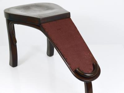  Gebr der Thonet Vienna GmbH Thonet Art Nouveau Bentwood Shoe Shine or Fitting Stool Vienna Austria 1900s