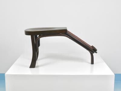  Gebr der Thonet Vienna GmbH Thonet Art Nouveau Bentwood Shoe Shine or Fitting Stool Vienna Austria 1900s