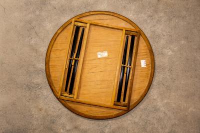  Gelli Ind stria de M veis Game Table in Wood Green Felt Gelli 1950s