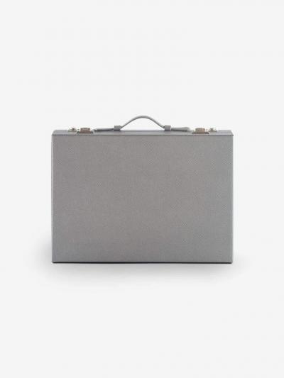  Geoffrey Parker SLATE AND IVORY TRAVEL SIZE BACKGAMMON BOARD