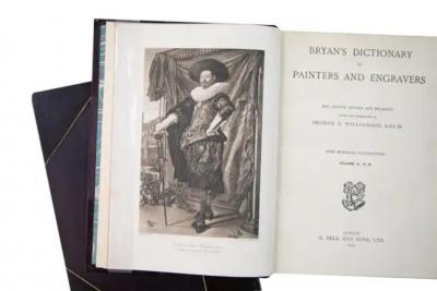 George C Williamson 5 Volumes George C Williamson Bryans Dictionary of Painters Engravers