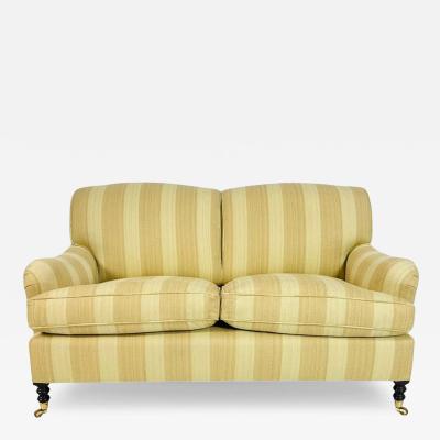  George Smith Two Seater Sofa made in England by George Smith LTD England 1999
