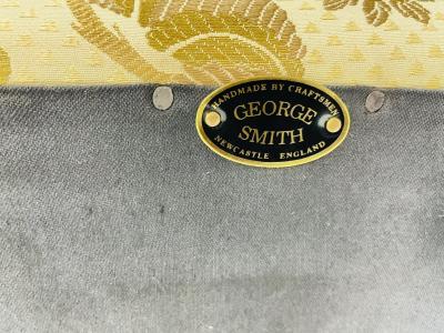  George Smith Vintage Lounge Chair Made in England by George Smith