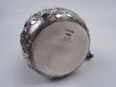 George W Shiebler Co Antique Shiebler Victorian Repousse Sterling Silver Baby Cup