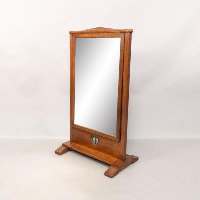  George Walton George Walton An Arts Crafts Oak Dressing Table Mirror