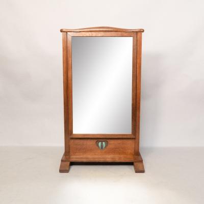  George Walton George Walton An Arts Crafts Oak Dressing Table Mirror