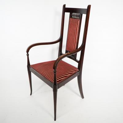  George Walton Georges Walton for John Rowntree Kate Cranstons An Arts Crafts Armchair