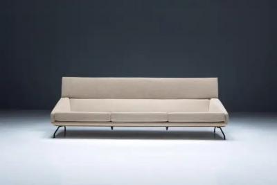  Georges van Rijck Three Seater Sofa by Georges van Rijck for Beaufort Belgium 1960s