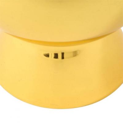  Gerold Porzellan Gerold Porzellan Vase Porcelain Metallic Gold Signed