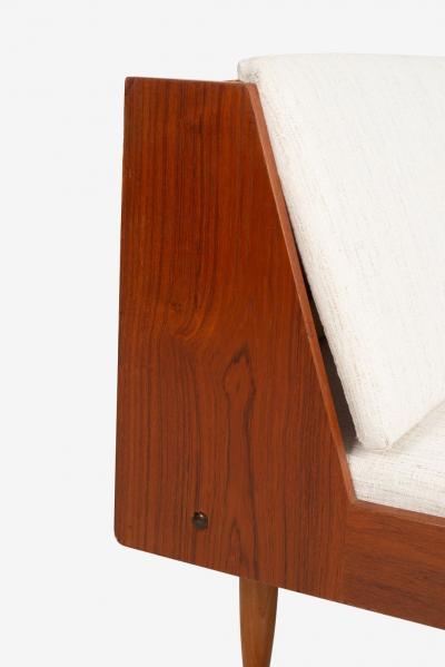  Getama Hans J Wegner for Getama Model GE6 Teak Daybed Denmark 1960