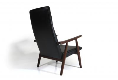  Getama Hans Wegner for Getama High back in Black Leather