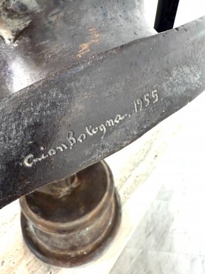  Giambologna Bronze Bust of Giambologna Bologna 1955