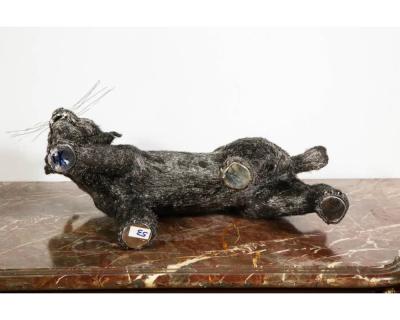  Gianmaria Buccellati Gianmaria Buccellati a Rare and Exceptional Italian Silver Bobcat