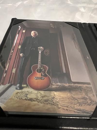  Gibson 1964 GIBSON REISSUE OF JIMMY PAGE GUITAR AUTOGRAPHED BY THE LEGEND HIMSELF