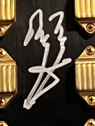  Gibson 1964 GIBSON REISSUE OF JIMMY PAGE GUITAR AUTOGRAPHED BY THE LEGEND HIMSELF