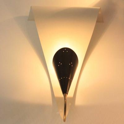  Gilardi Barzaghi PAIR OF RICCIO WALL LIGHTS ATTRIBUTED TO GILARDI BARZAGHI 