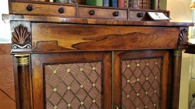  Gillows of Lancaster London 18th Century British Regency Bureau Chiffonier in Manner of Gillows