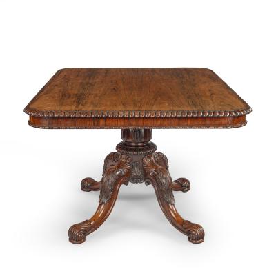  Gillows of Lancaster London A Fine George IV Period Breakfast Table Stamped by Maker Gillows of Lancaster