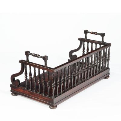 Gillows of Lancaster London A Regency rosewood book tray attributed to Gillows