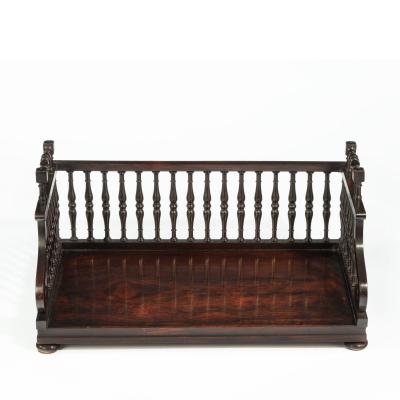Gillows of Lancaster London A Regency rosewood book tray attributed to Gillows