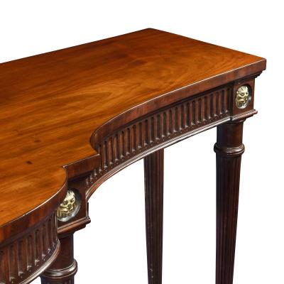  Gillows of Lancaster London A large Regency mahogany serving table attributed to Gillows