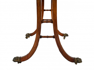  Gillows of Lancaster London English Regency Rosewood Sofa Table Attributed to Gillows