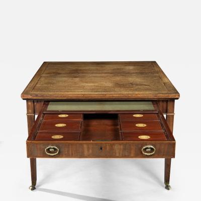  Gillows of Lancaster London GILLOWS SHERATON UNIVERSAL LIBRARY CENTER TABLE ENGLISH CIRCA 1790