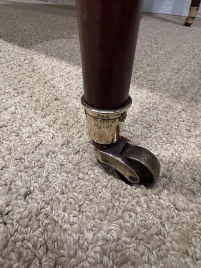  Gillows of Lancaster London George III Mahogany Carlton House Desk attributed to Gillow of Lancaster C 1790