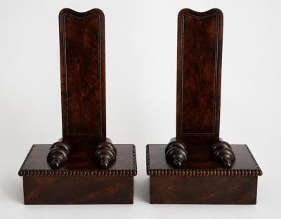  Gillows of Lancaster London George IV Mahogany Charger or Salver Stands by Gillows of Lancaster circa 1825