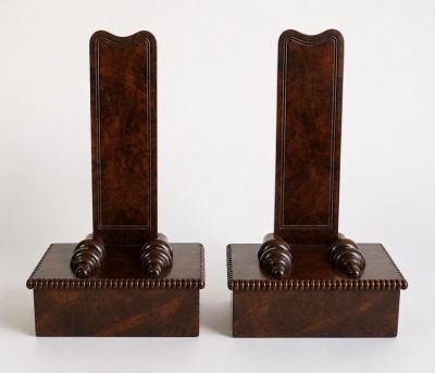  Gillows of Lancaster London George IV Mahogany Charger or Salver Stands by Gillows of Lancaster circa 1825