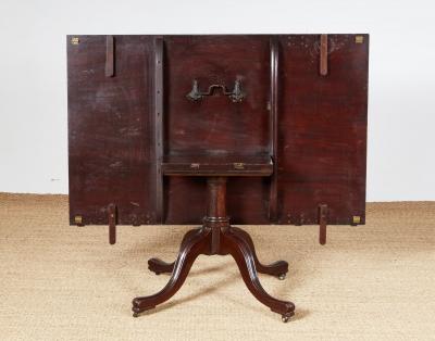  Gillows of Lancaster London Georgian Four Pedestal Dining Table