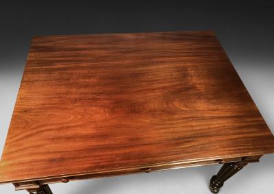  Gillows of Lancaster London Gillows Regency Mahogany Draw Leaf Dining Table