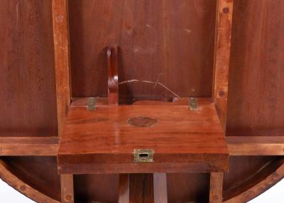Gillows of Lancaster London Gillows of Lancaster Parcel Gilt Rosewood Tilt Top Center Table circa 1825