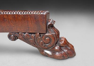  Gillows of Lancaster London Regency Mahogany Drum Table by Gillows