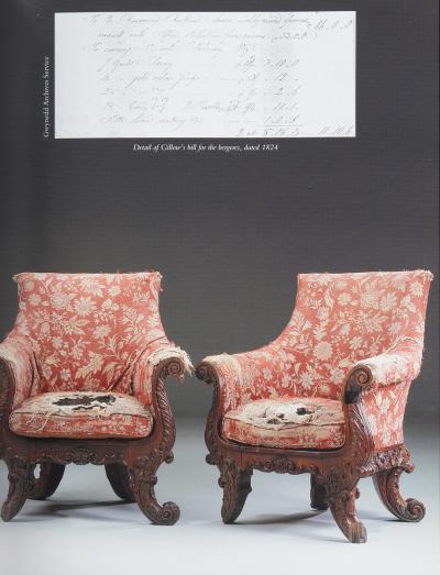  Gillows of Lancaster London The Glynllifon Rutland Chairs Supplied by Gillows in 1823 to Thomas John Wynn