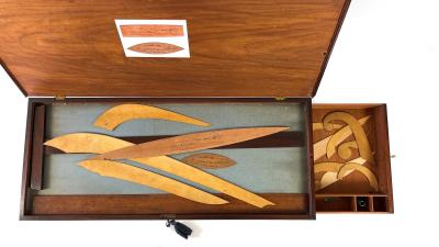  Gillows of Lancaster London Wilson Chilton s mahogany shipwright s case probably by Gillows