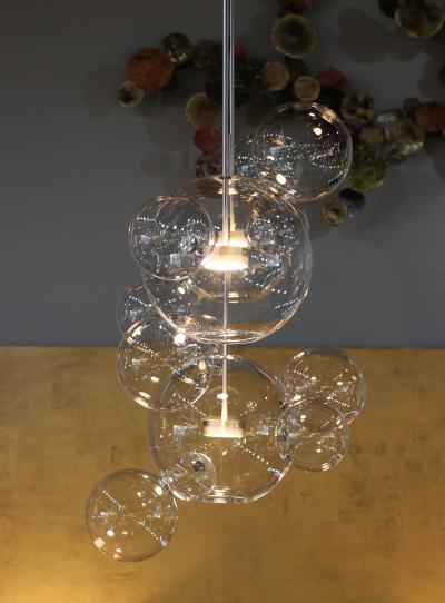  Giopato Coombes Giopato Coombes Bolle Linear 14 Chandelier