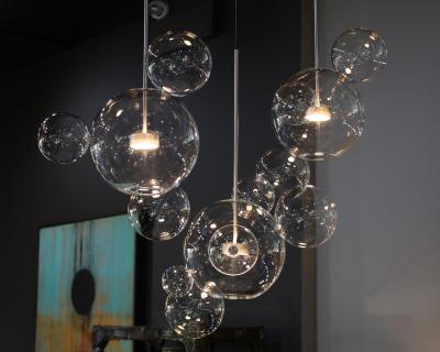  Giopato Coombes Giopato Coombes Bolle Linear 14 Chandelier