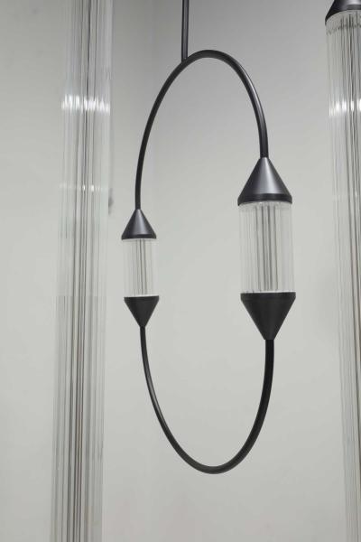  Giopato Giopato Coombs Cirque Chandelier in Brushed Bronze