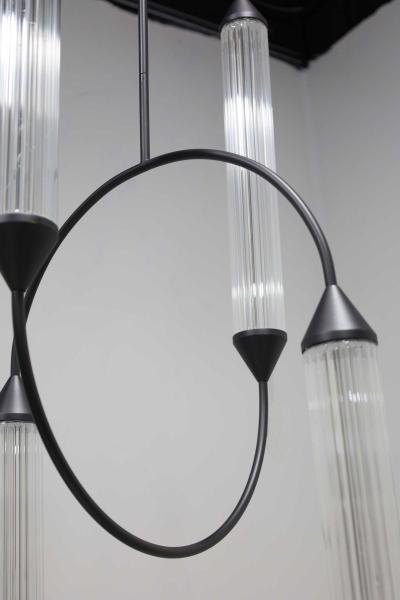  Giopato Giopato Coombs Cirque Chandelier in Brushed Bronze