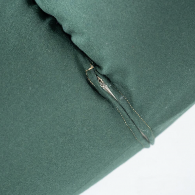  Giovannetti Mid Century Modern Green Papillon Sofa by Giovannetti Italy 1970s