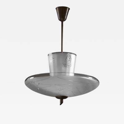  Gl ssner Gl ssner frosted glass pendant